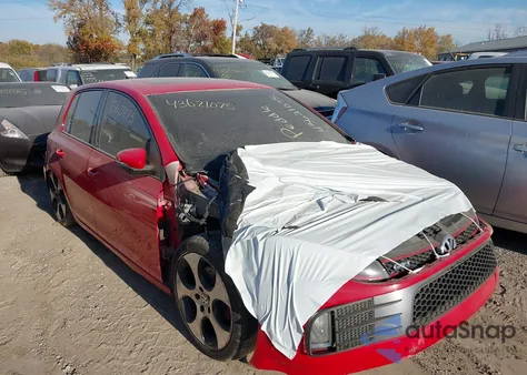 2012 Volkswagen Gti 4-Door из США, поврежденный, VIN WVWGD7AJ3CW249025